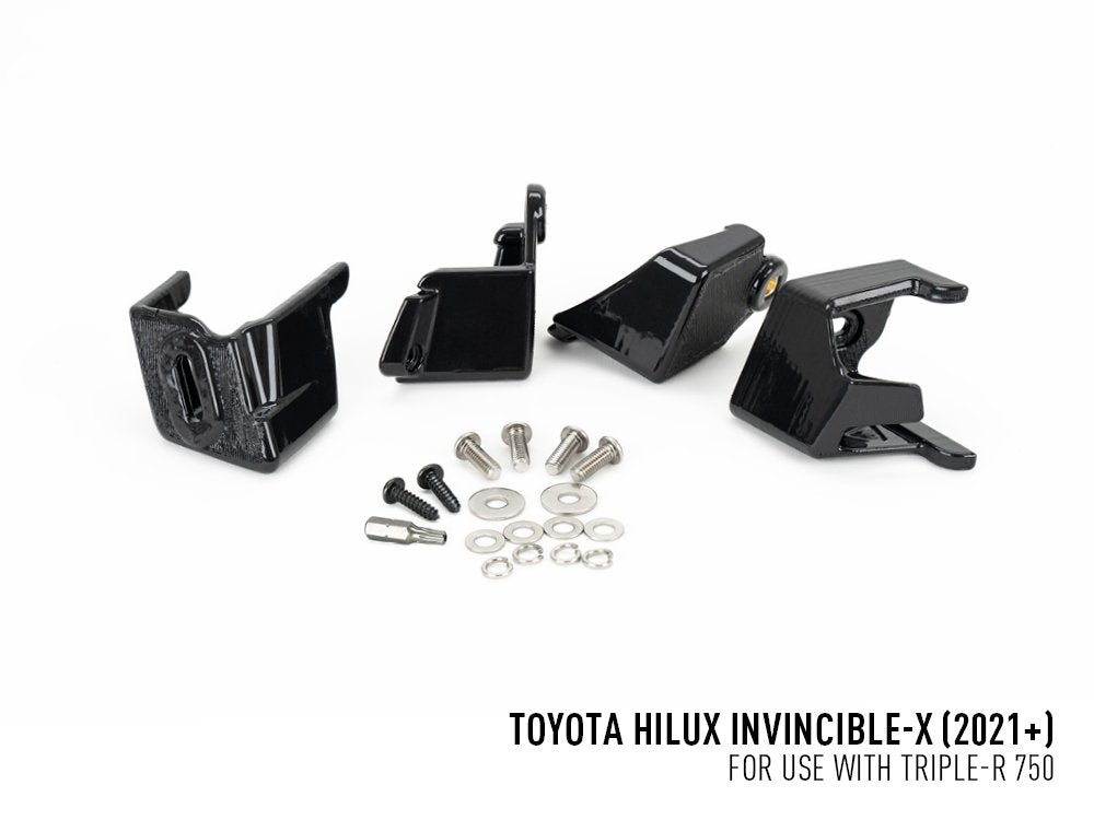 PLUG & PLAY LAZER LAMPS TOYOTA HILUX INVINCIBLE-X (2021-2024) GRILLE KIT
