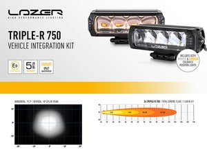 LAZER LAMPS TOYOTA HILUX (2017+) GRILLE KIT